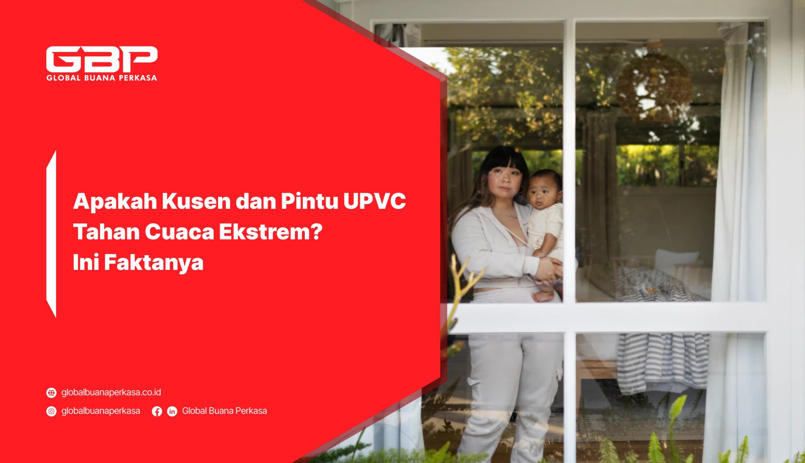 Apakah Kusen dan Pintu UPVC Tahan Cuaca Ekstrem?Ini Faktanya