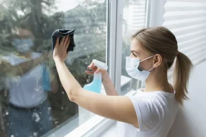 Bersihkan Segera Noda yang Menempel pada Kusen Pintu Jendela UPVC 