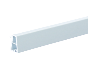 GB31NC CONCH Profil UPVC Profil Jepit Kaca (White)