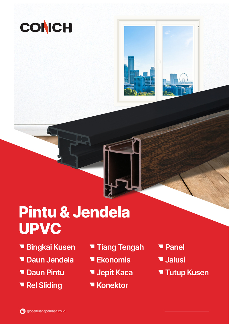 Cover E-Brosur Profil UPVC CONCH