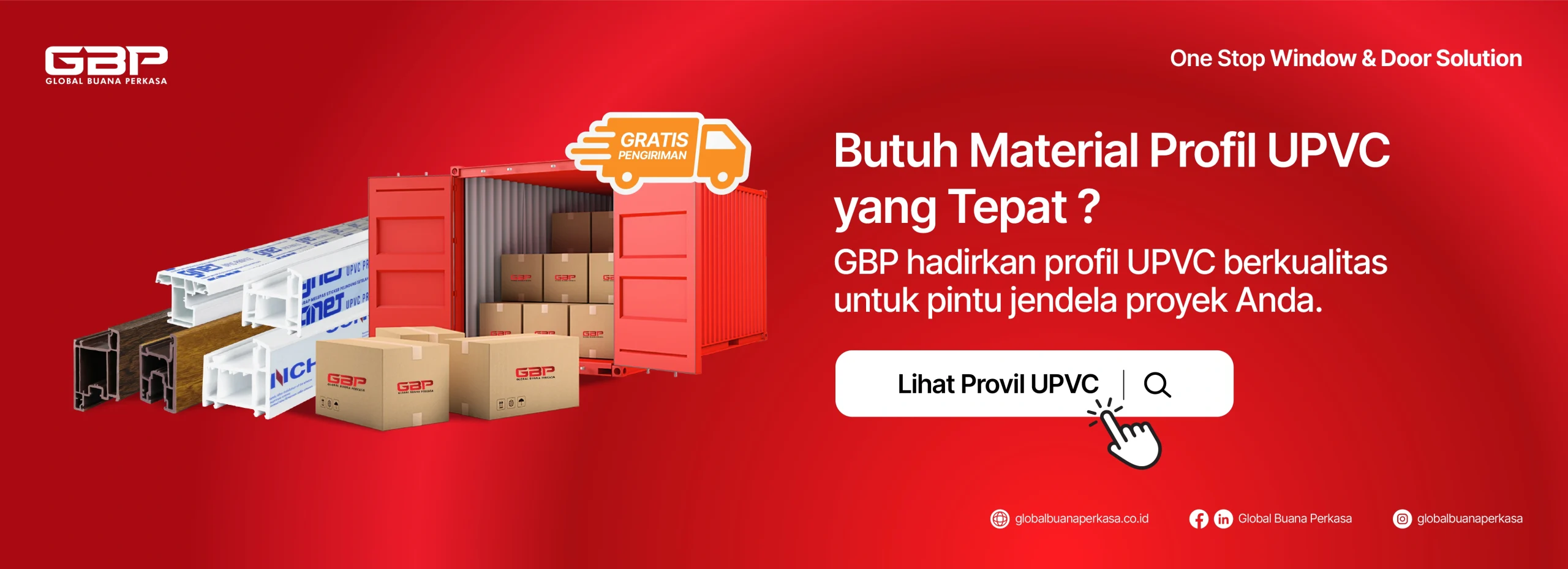 Beralih pada Kusen Pintu Jendela UPVC