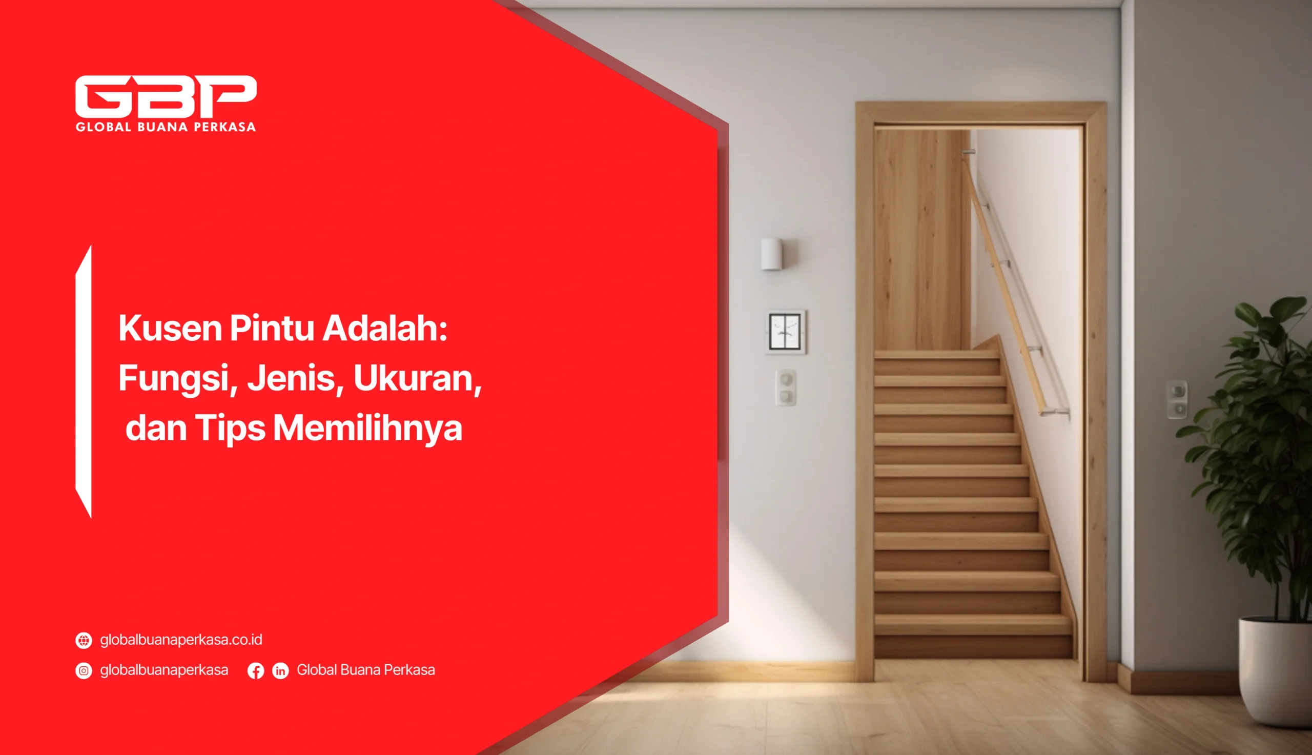Kusen Pintu Adalah: Fungsi, Jenis, Ukuran, dan Tips Memilihnya