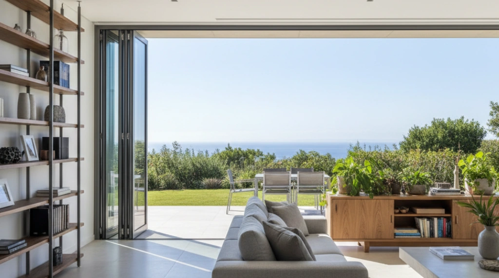 Jenis Jendela Aluminium Bukaan Folding