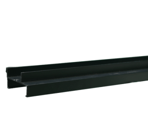 Profil Kusen Louver Pintu Jendela Aluminium KINBON JP-BYK0070 - Black AS8004