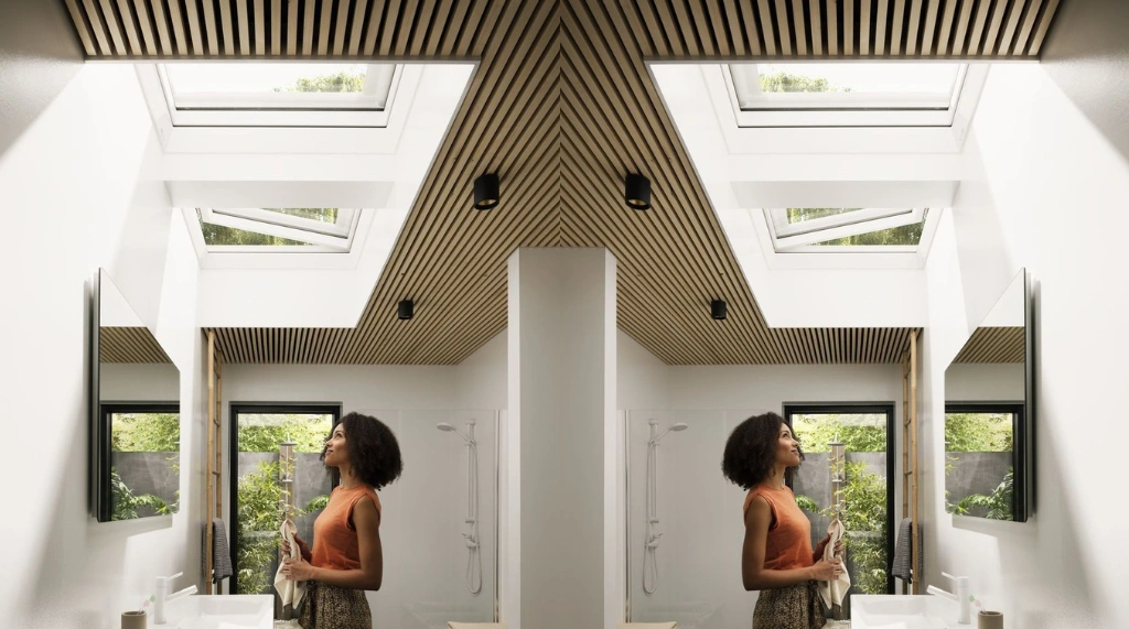 Ventilasi melalui Skylight yang Dapat Dibuka