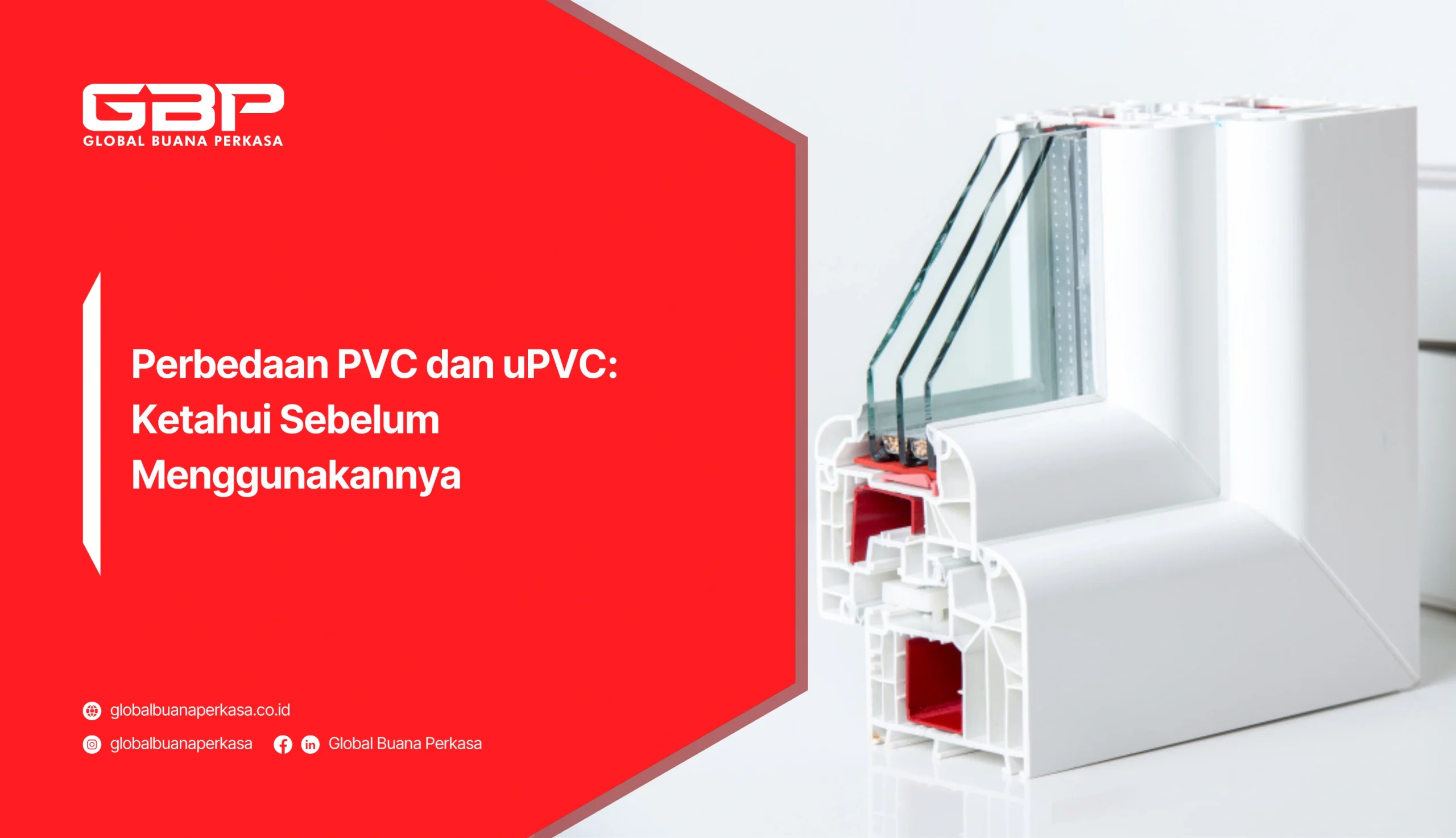 Perbedaan PVC dan uPVC: Ketahui Sebelum Menggunakannya