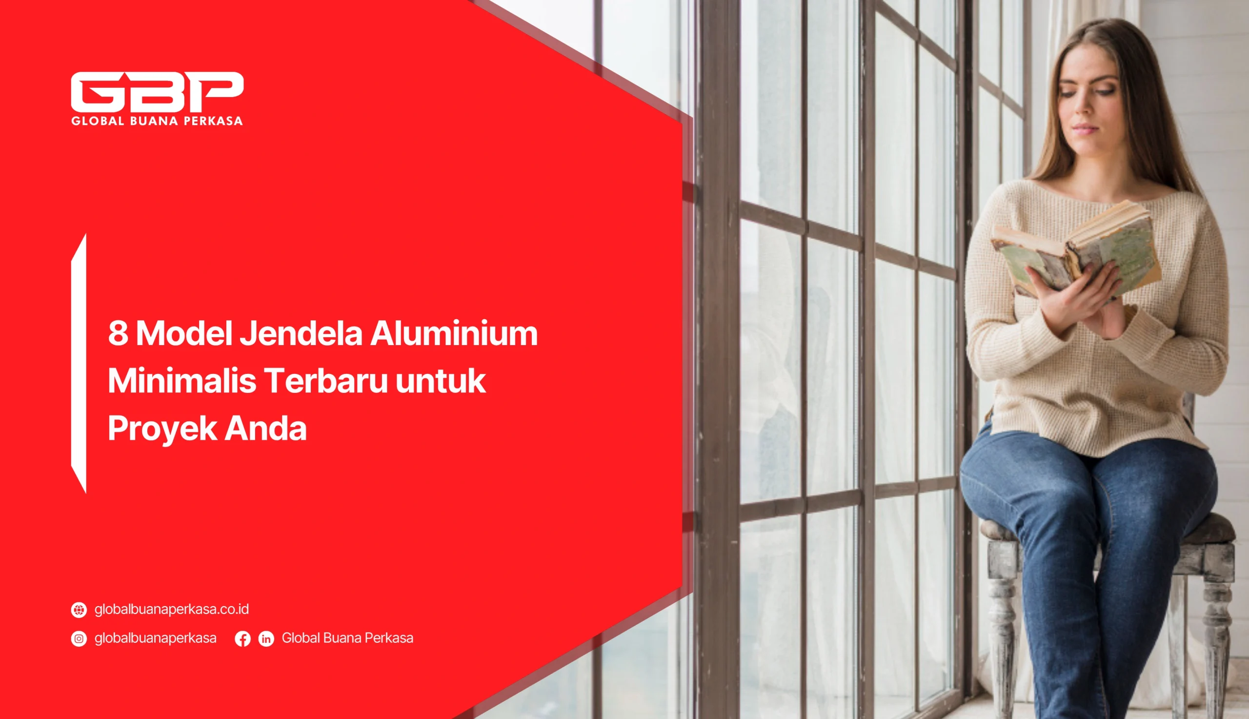 8 Model Jendela Aluminium Minimalis Terbaru untuk Proyek Anda