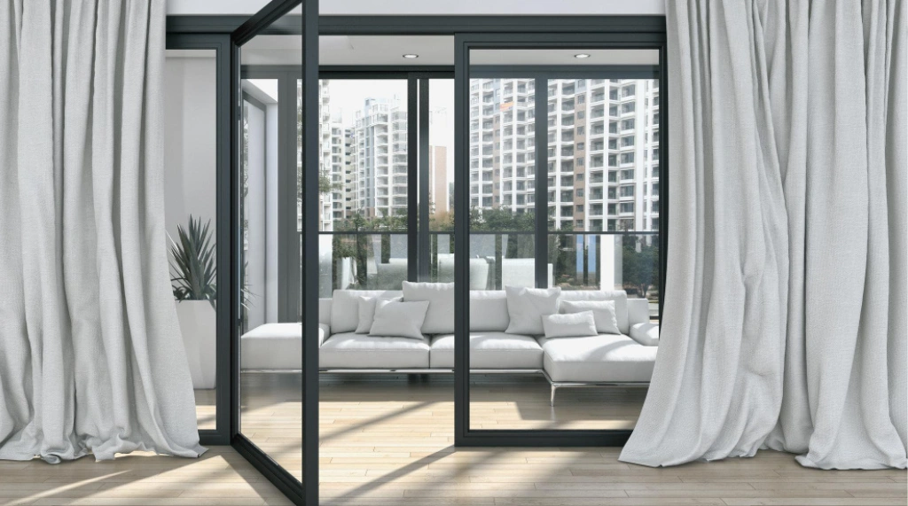 Double Swing Door Aluminium