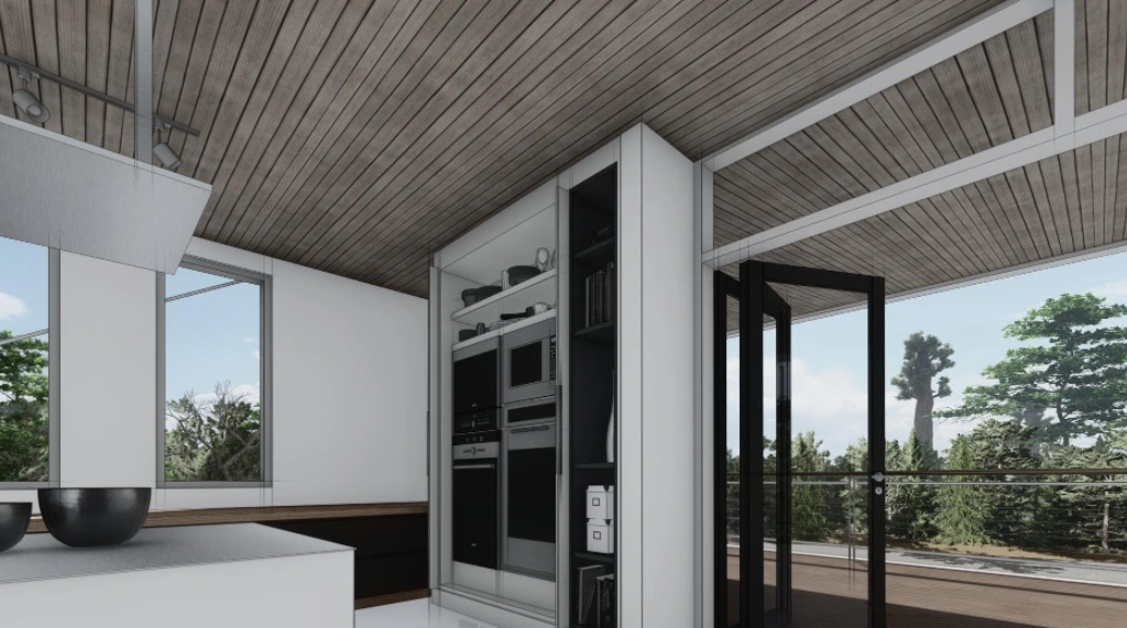 Pintu Aluminium Minimalis