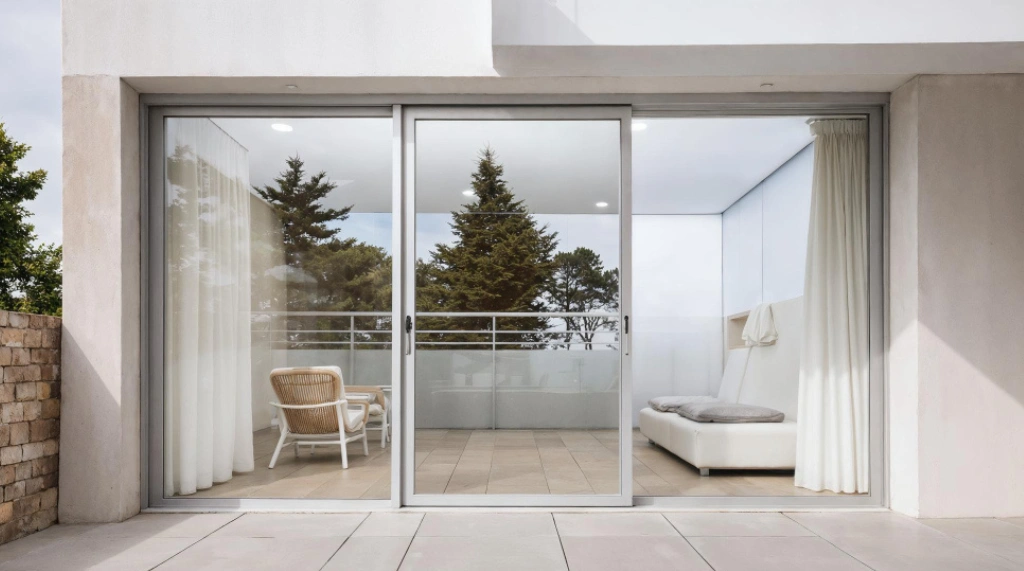 Slim Frame Aluminium Door