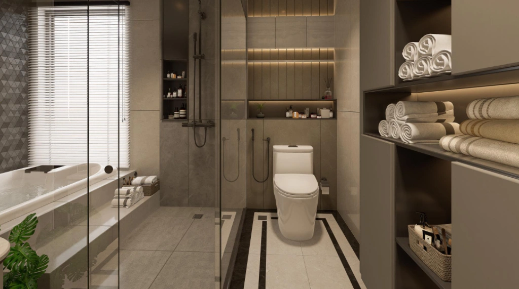 Kamar Mandi Minimalis Hotel Style