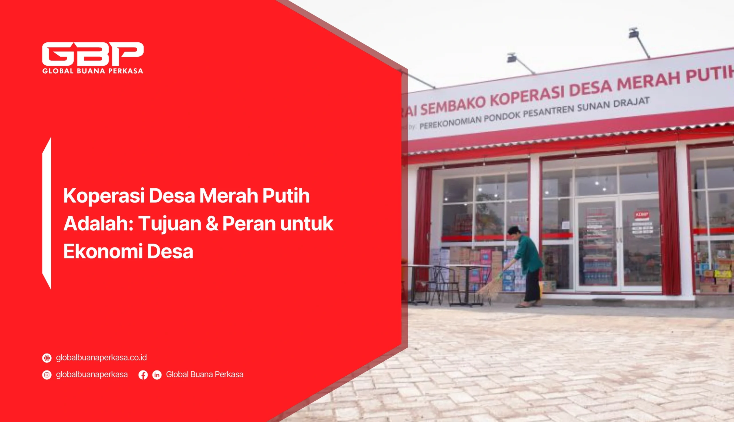 Koperasi Desa Merah Putih Adalah: Tujuan & Peran untuk Ekonomi Desa